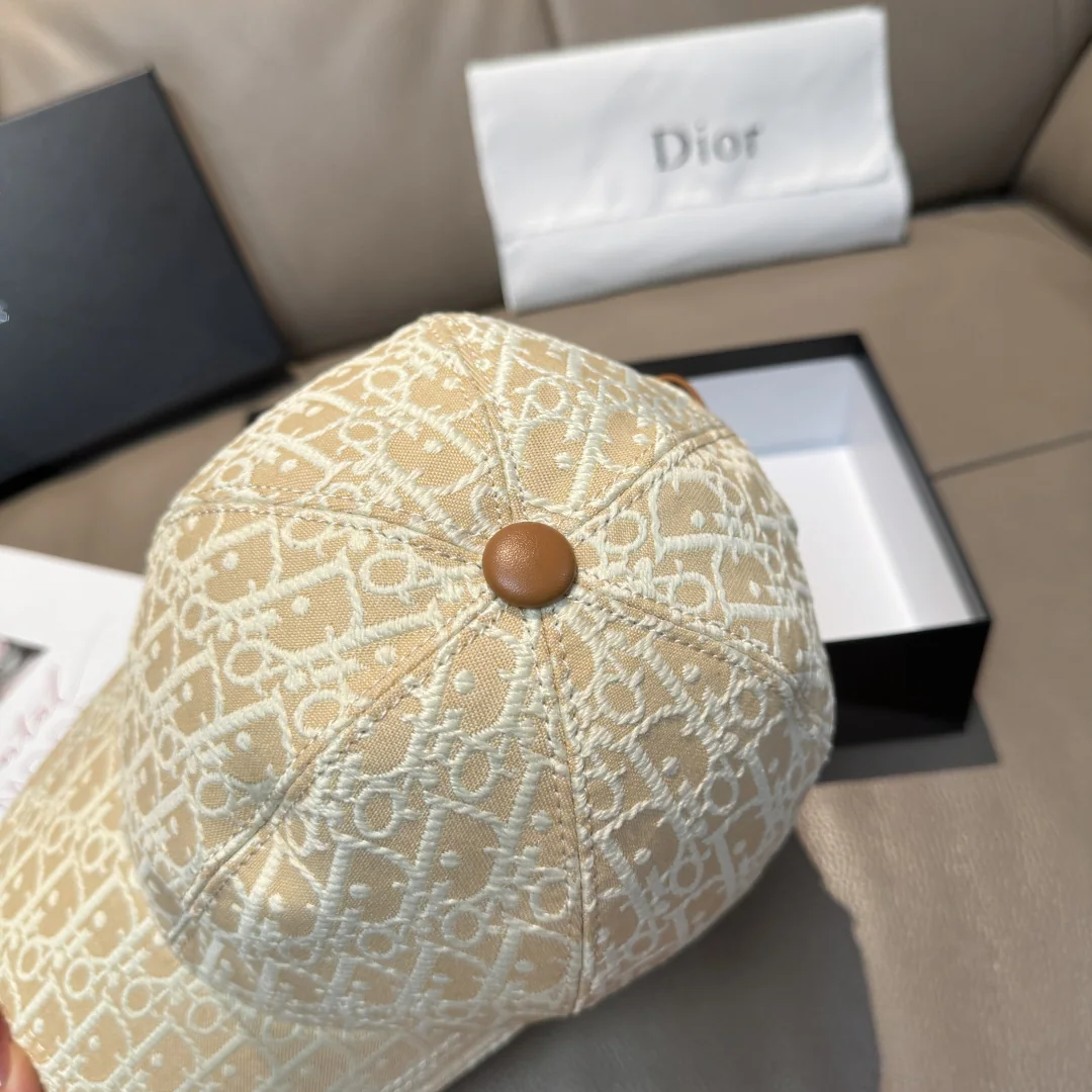 디올 모노그램 캔버스 야구모자 상세 이미지 5