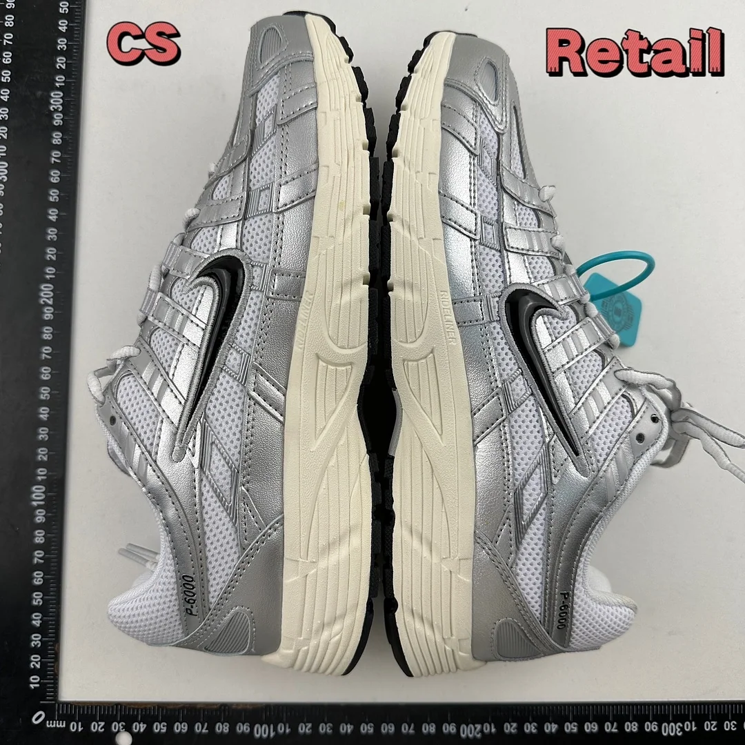 나이키 [CS] P 6000 CD6404-105 201531 Nike P-6000 White Metallic Silver Flat Black 상세 이미지 16