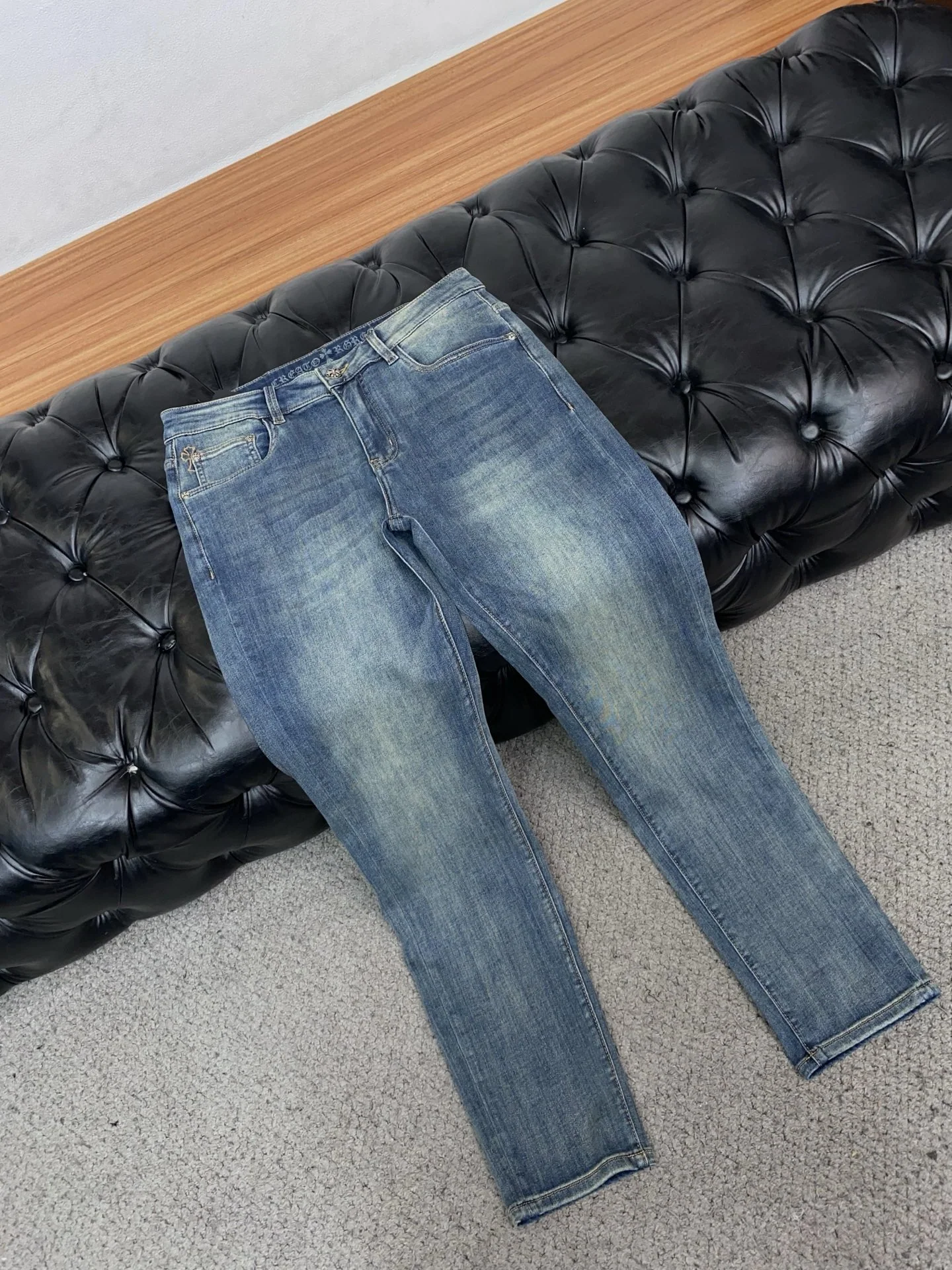 크롬하츠 데님 청바지 상세 이미지 6