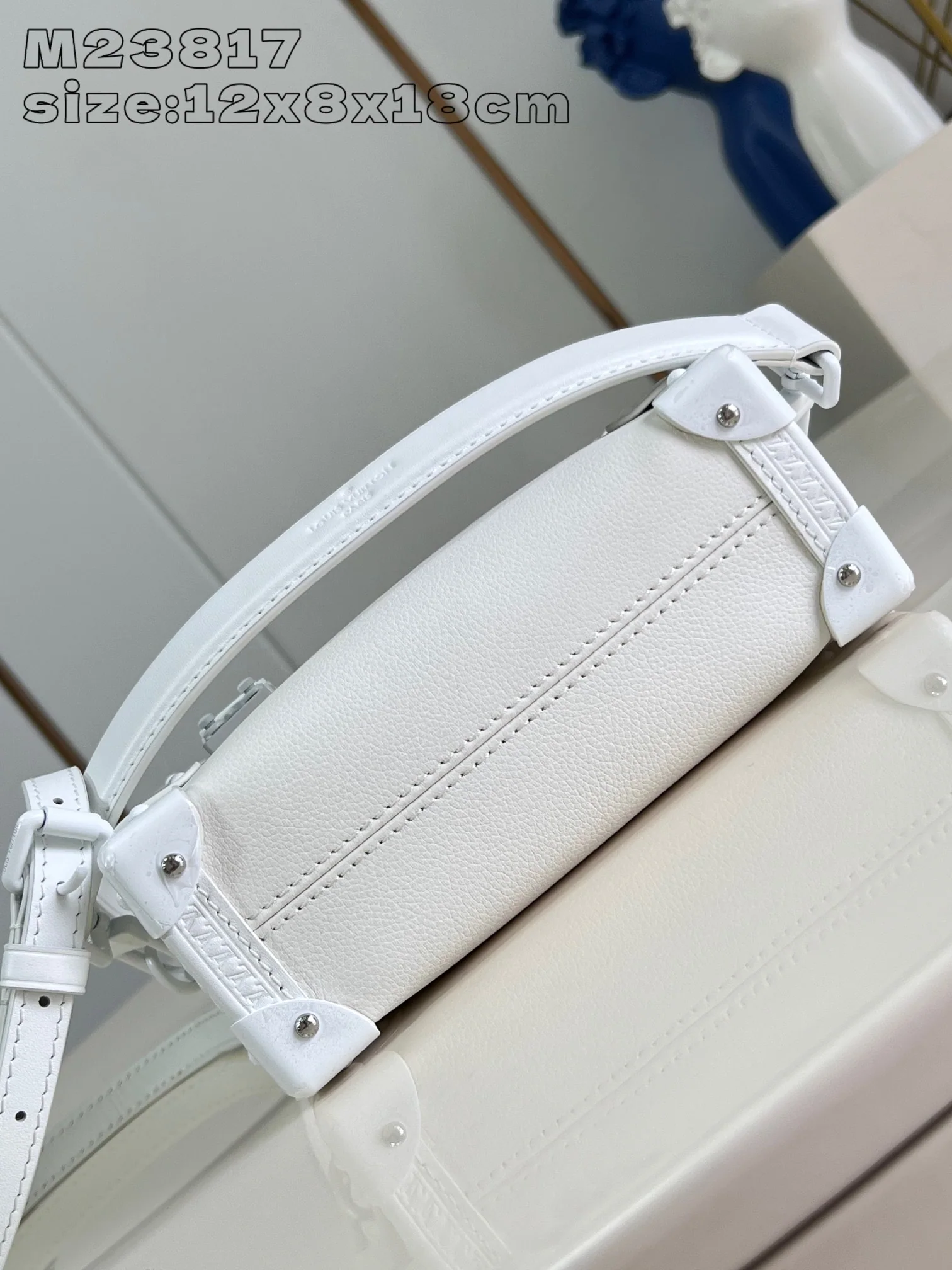 루이비통 M23817 블랙 핸드백 숄더백 스몰 상세 이미지 6