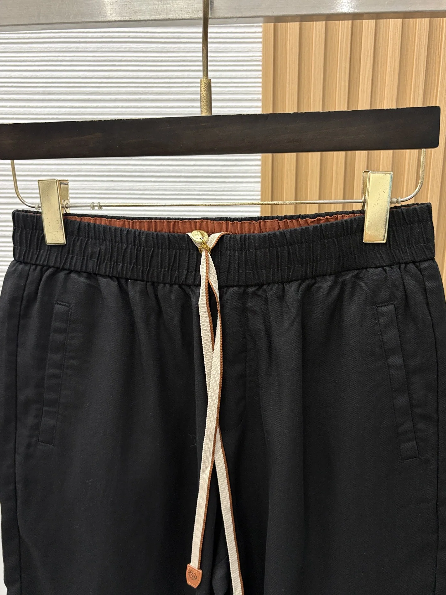 로로피아나 린넨 코튼 캐주얼 남성 반바지 상세 이미지 2