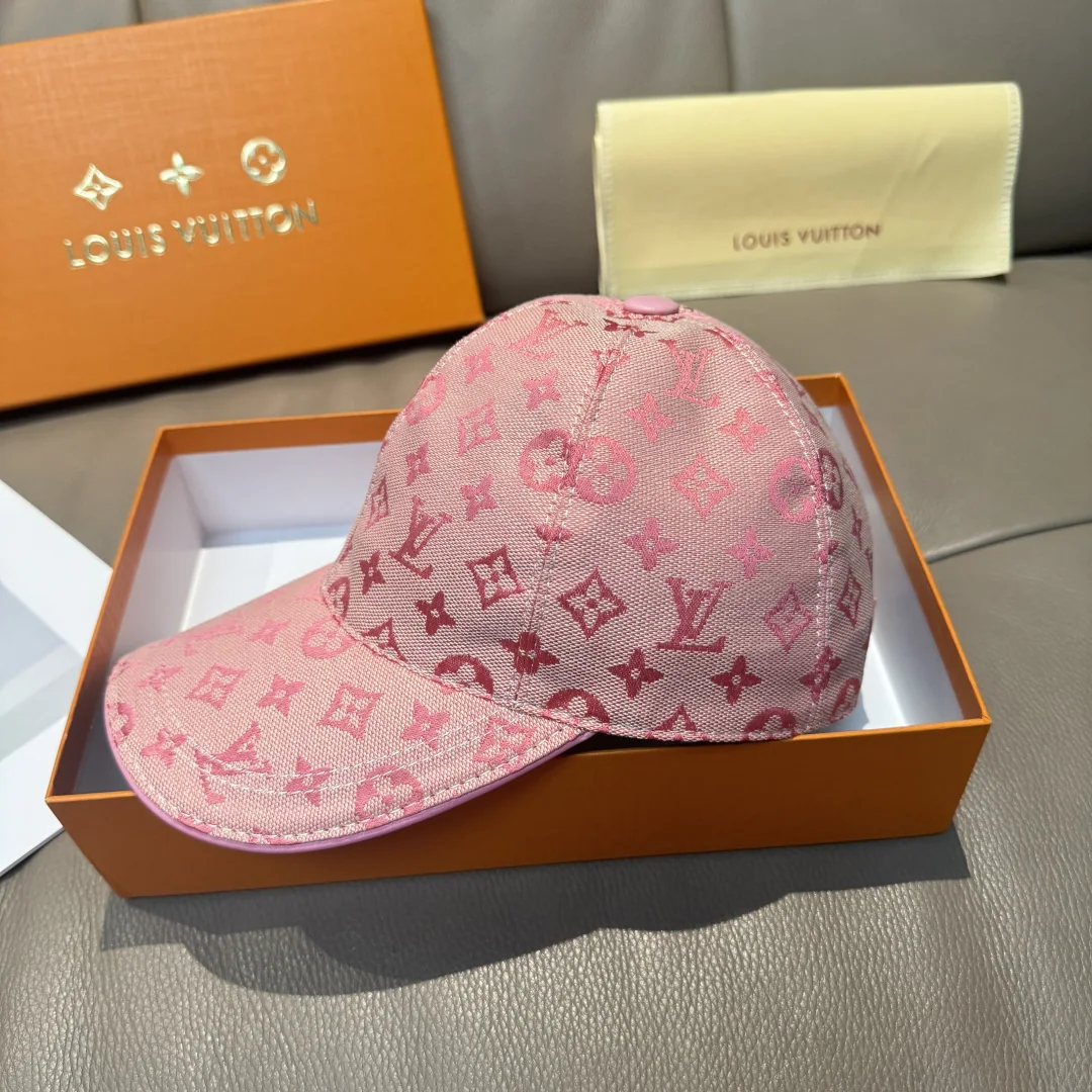 루이비통 LV 데님 자카드 베이스볼 캡 상세 이미지 2