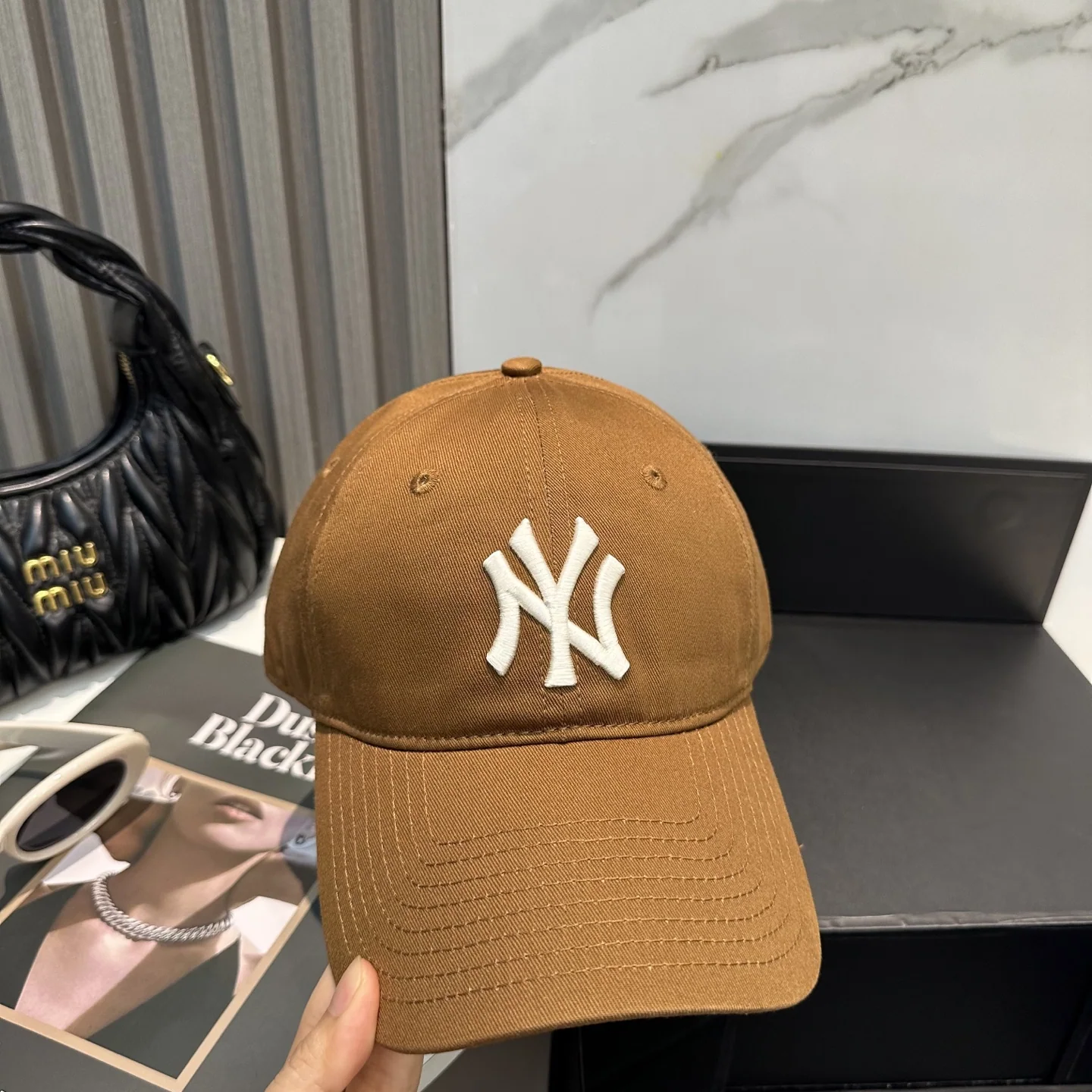 MLB 뉴욕 양키스 3D 자수 야구모자 상세 이미지 5