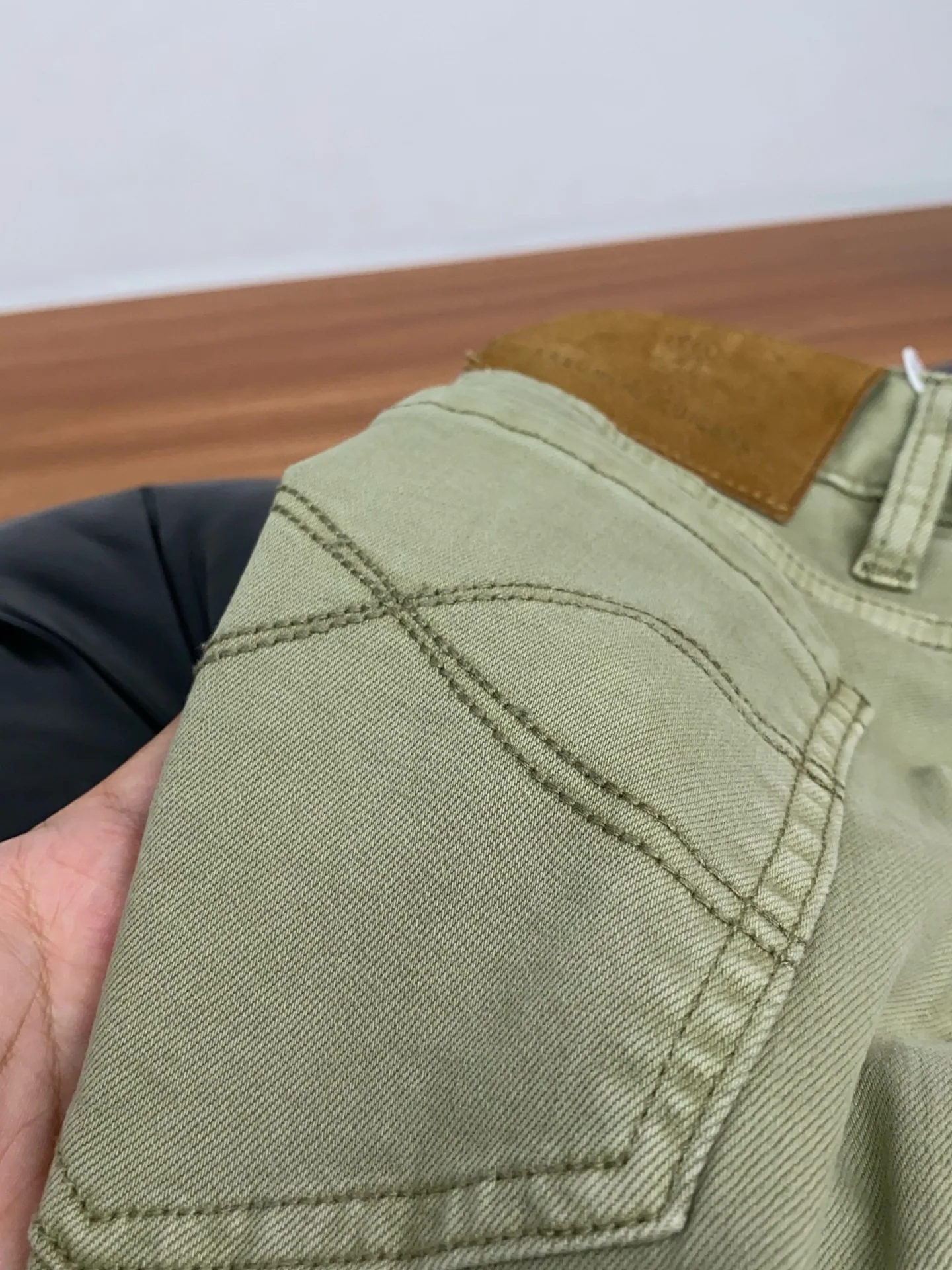 브루넬로쿠치넬리 스트레치 데님 남성 바지 상세 이미지 5