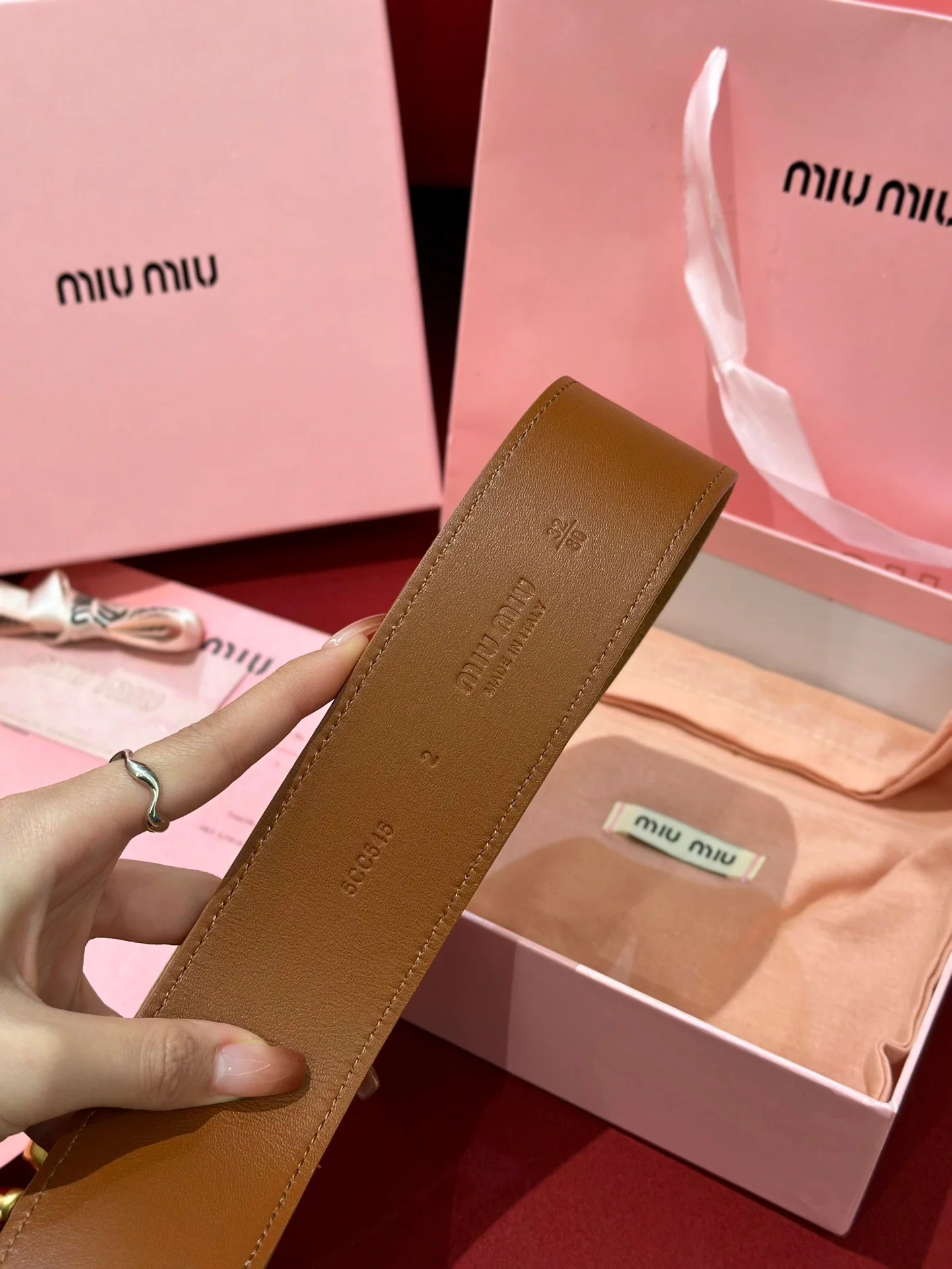 미우미우 벨트 57835 Miu Miu Belt 상세 이미지 6