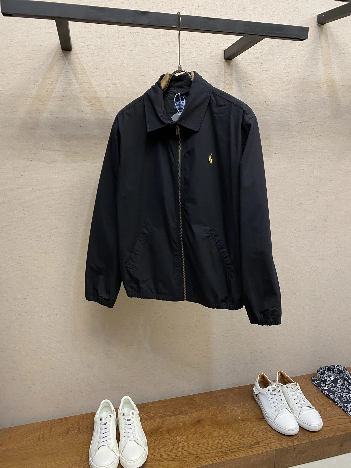 폴로 코튼 포플린 자수 남성 자켓 26 FW 26FW