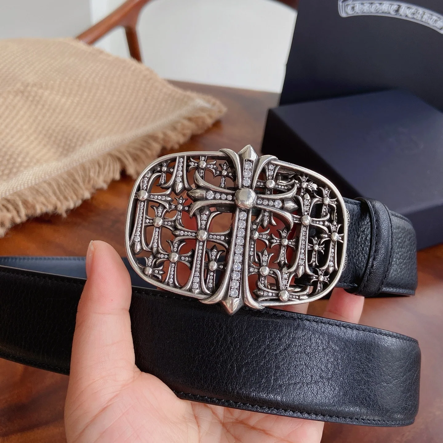 크롬하츠 벨트 59352 Chrome Hearts Belt 상세 이미지 1