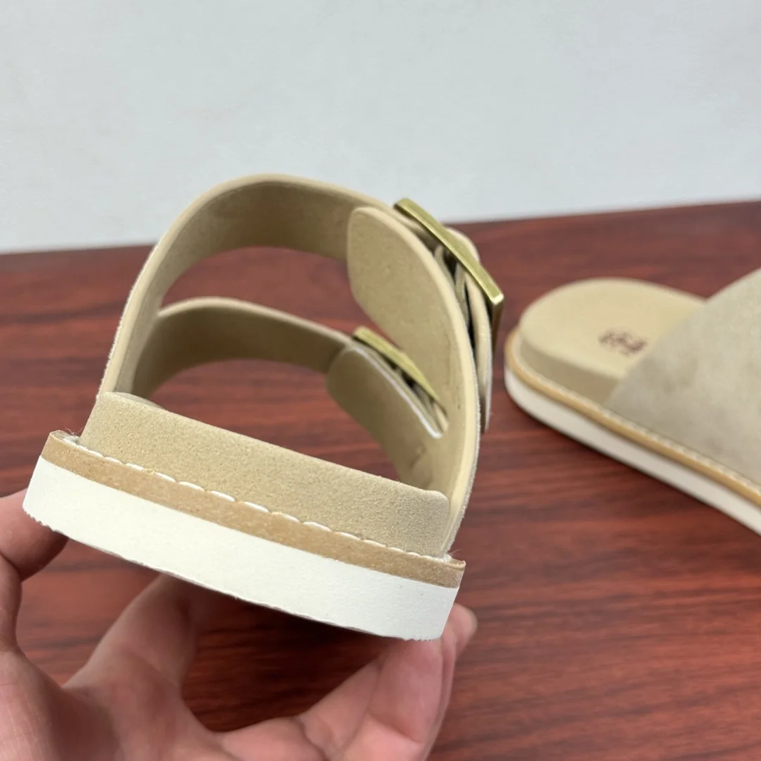 브루넬로쿠치넬리 스웨이드 가죽 버클 샌들 9645 상세 이미지 8