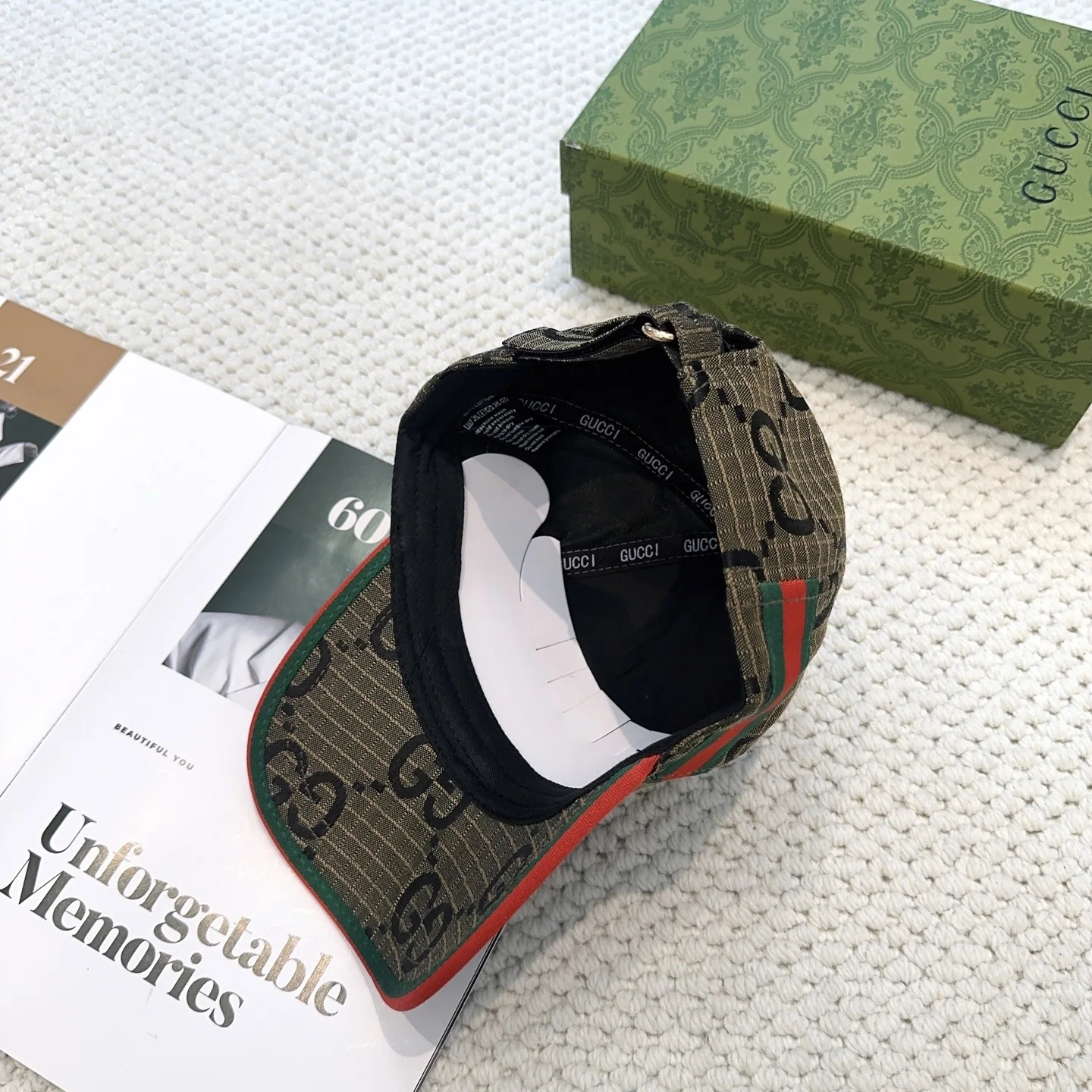 구찌 모자 78352 Gucci Cap 상세 이미지 4