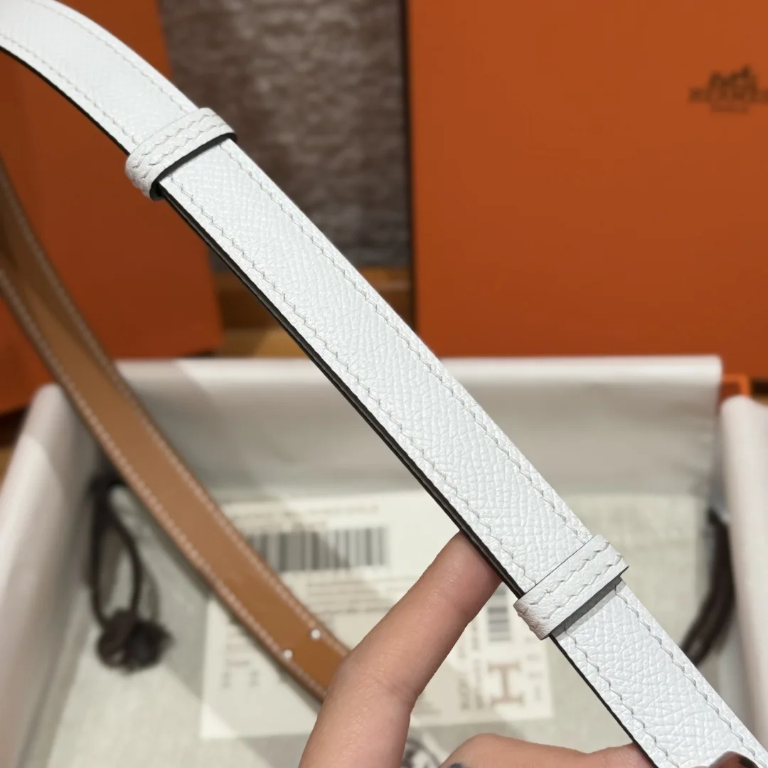 에르메스 켈리 버클 EPSOM 가죽 벨트 상세 이미지 8