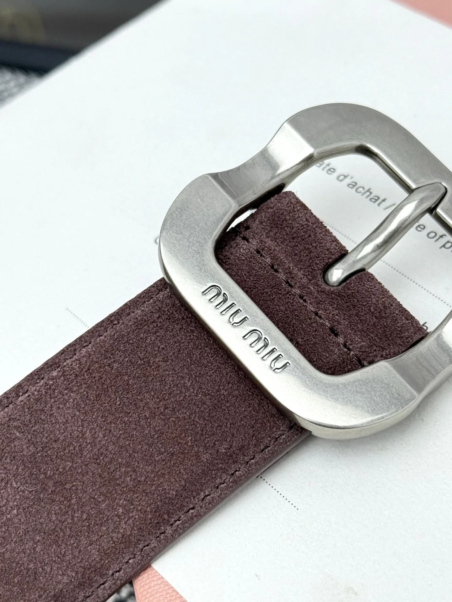 미우미우 벨트 57921 Miu Miu Belt 상세 이미지 8