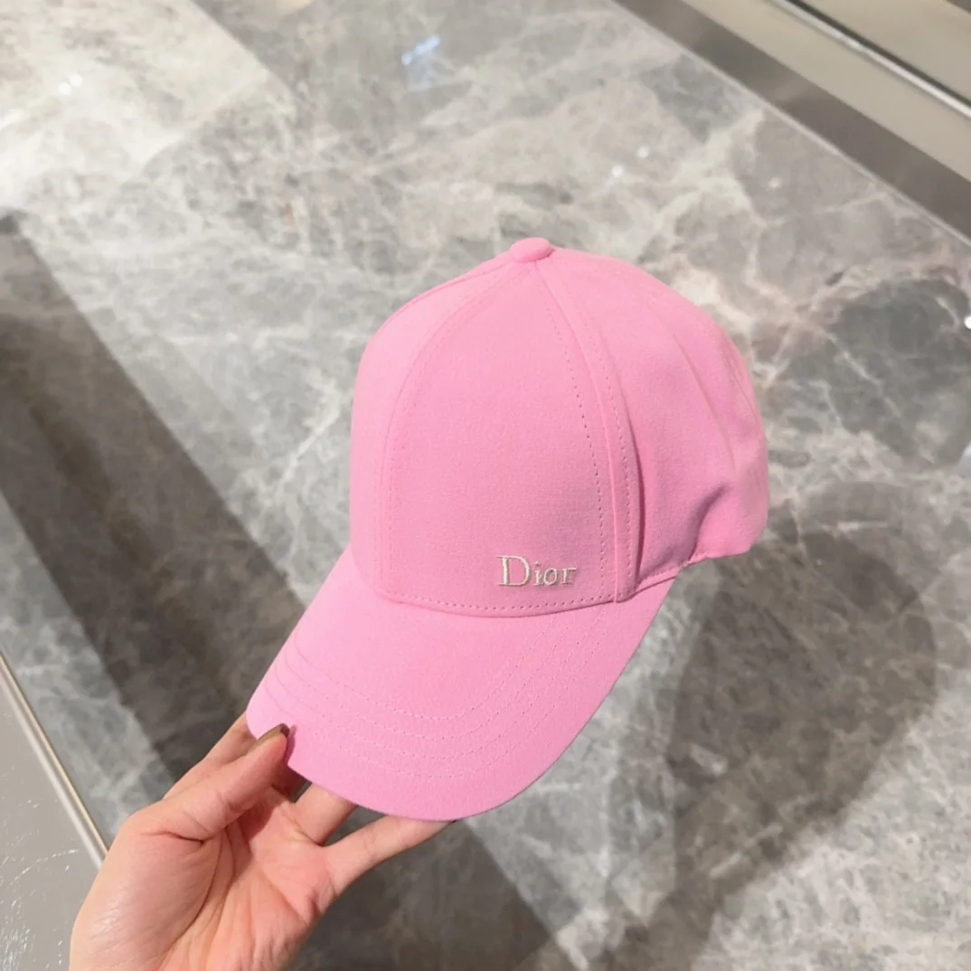 디올 심플 스타일 베이스볼 모자 상세 이미지 4
