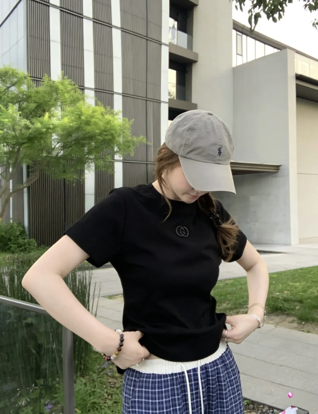 구찌 여성 베이식 반팔 티셔츠 상세 이미지 9