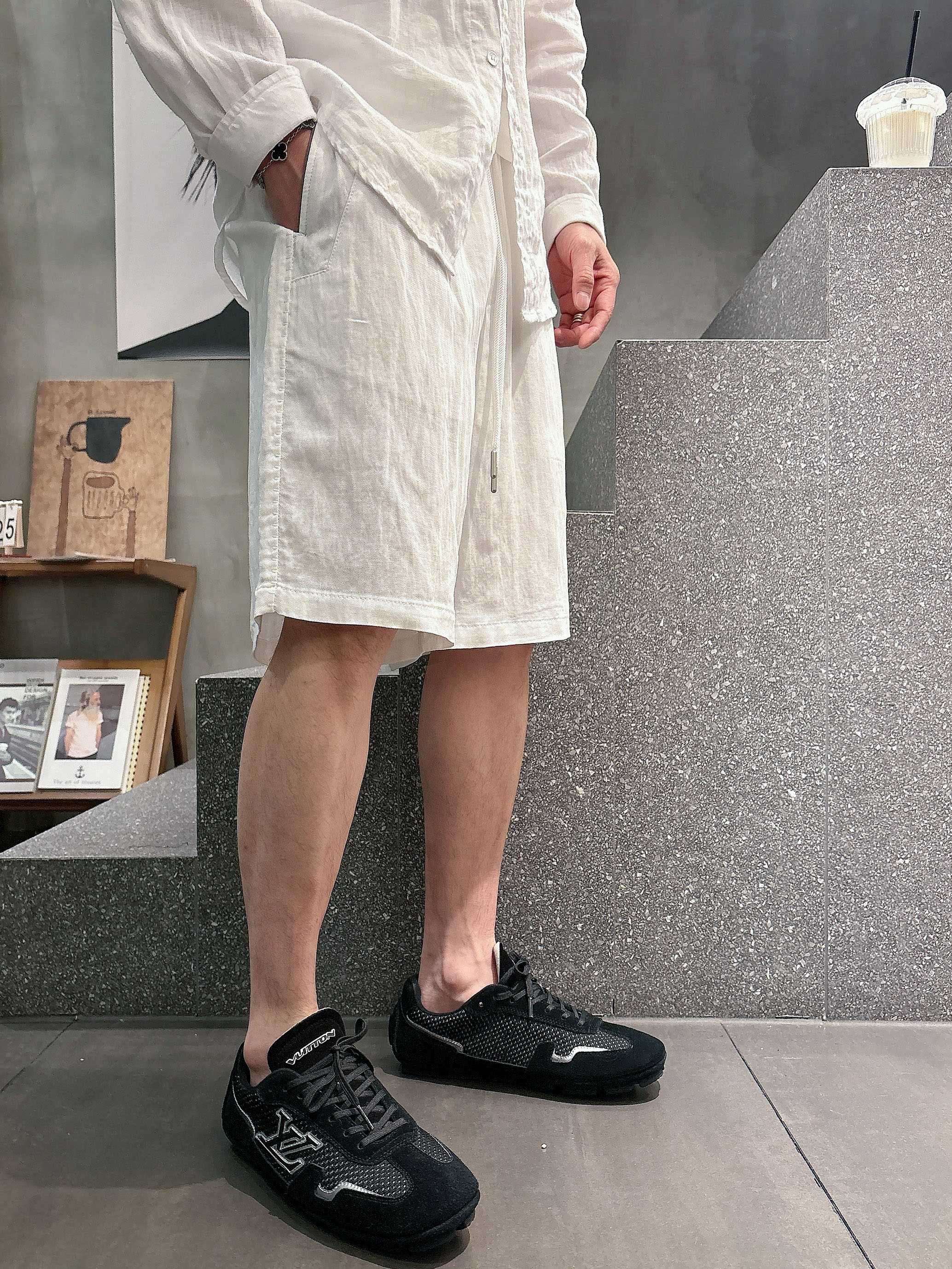 로로피아나 남성 캐주얼 반바지 상세 이미지 3