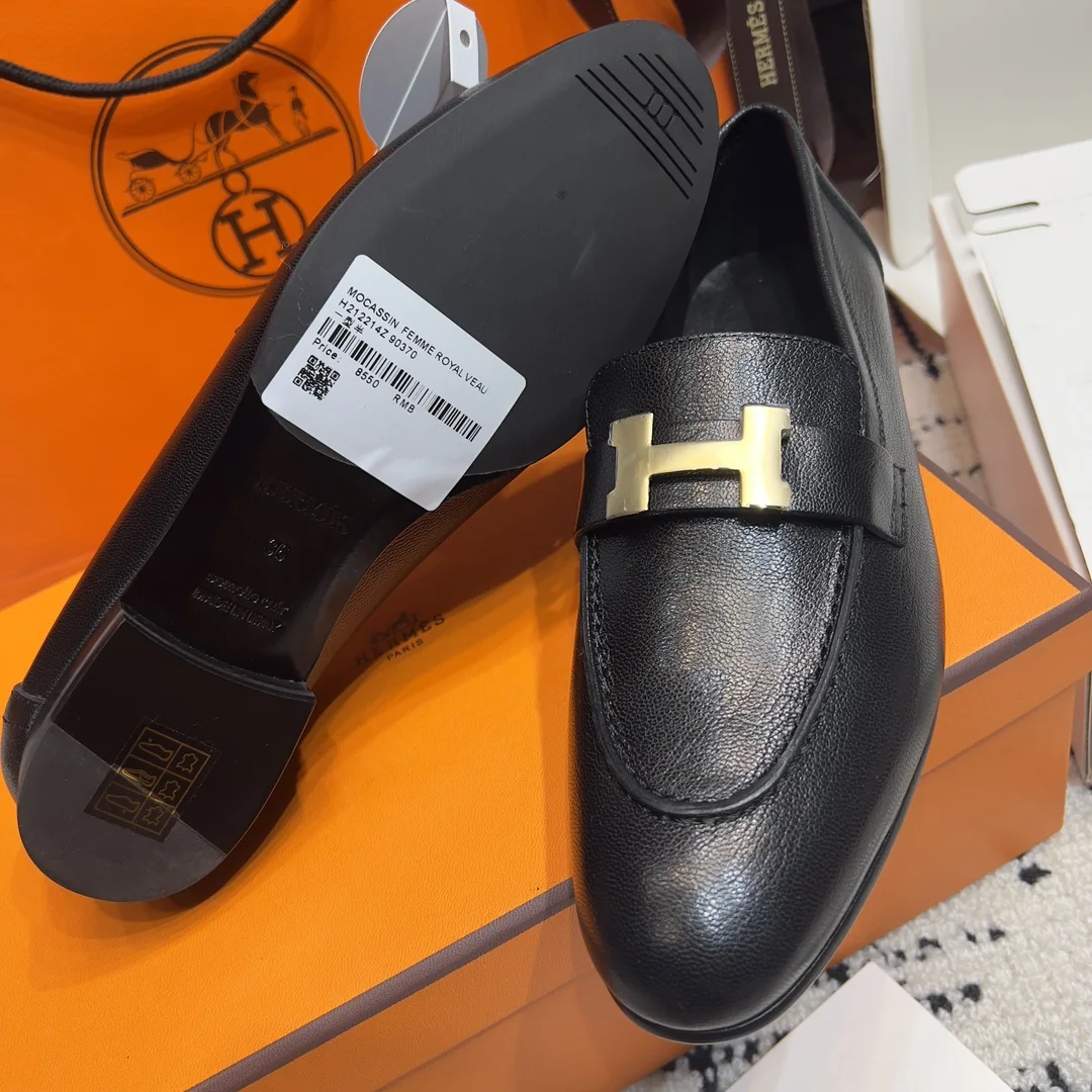 에르메스 클래식 H 버클 로퍼 상세 이미지 5