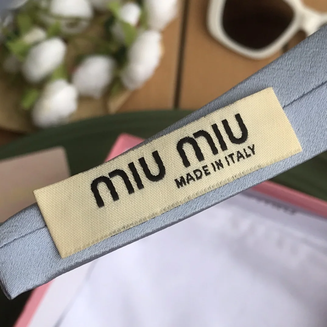 미우미우 블루 헤어밴드 헤어악세사리 상세 이미지 7