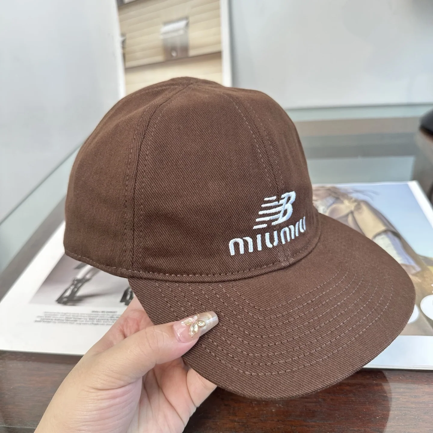 미우미우 야구모자 상세 이미지 6