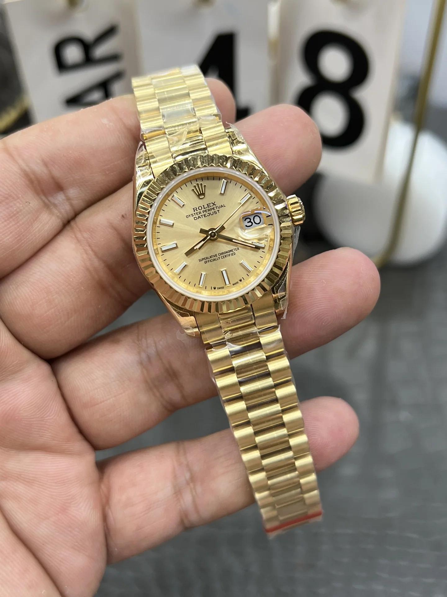 롤렉스 데이트저스트 28MM2236 무브먼트 레플리카 43062 Rolex 상세 이미지 2