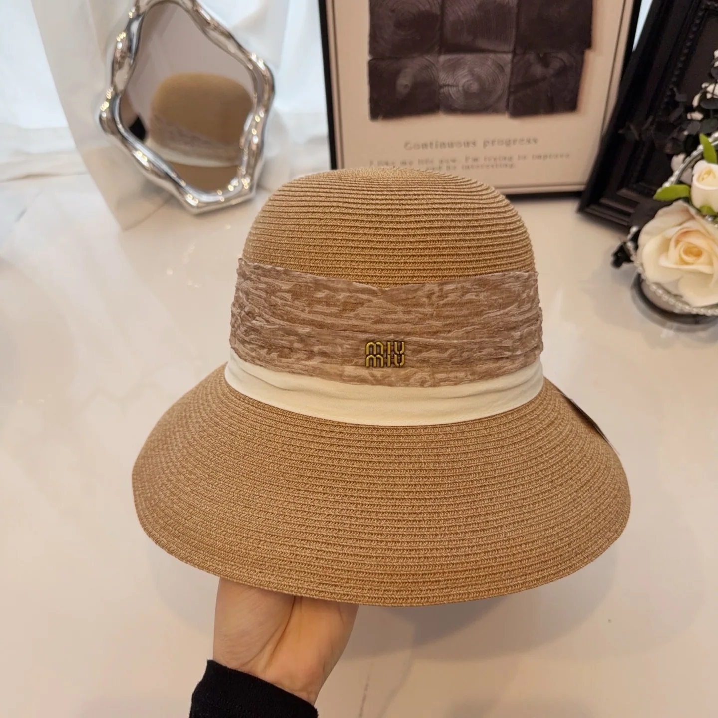 미우미우 모자 80952 Miu Miu Cap 상세 이미지 2