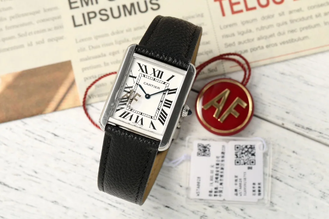 까르띠에 시계 블루 미디움 레플리카 42863 Cartier 상세 이미지 1