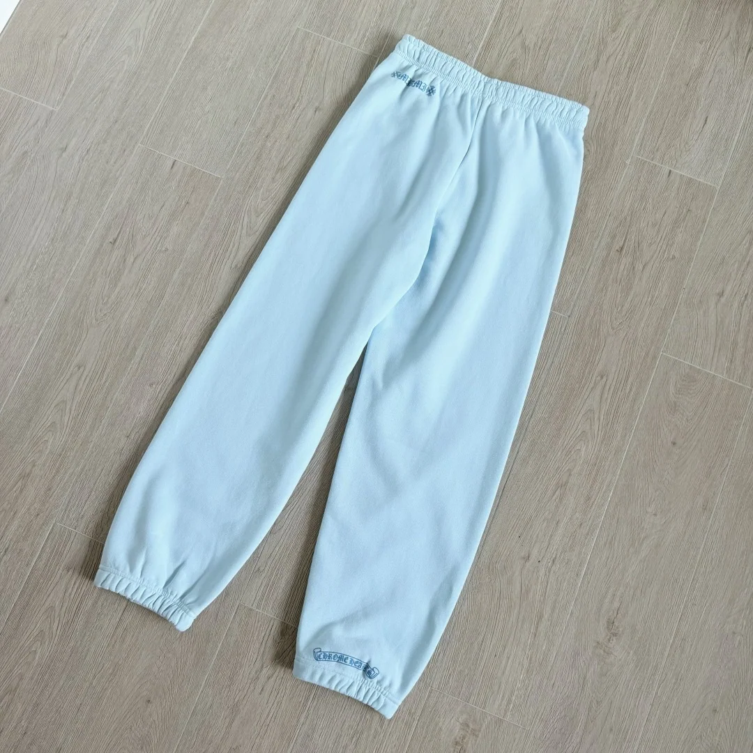 크롬하츠 블루 경량 플리스 여성 바지 상세 이미지 4