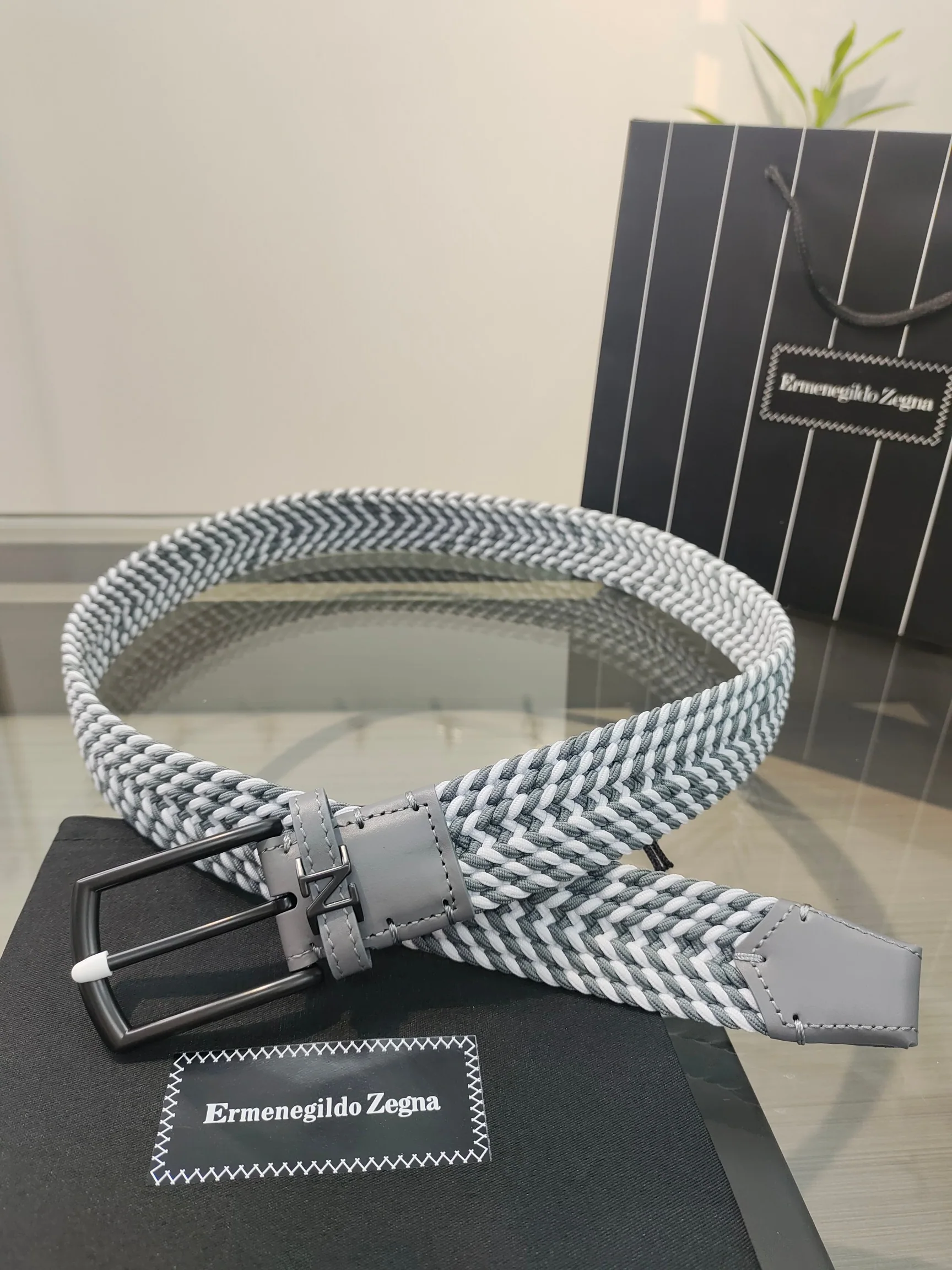 제냐 벨트 59268 Zegna Belt 상세 이미지 2