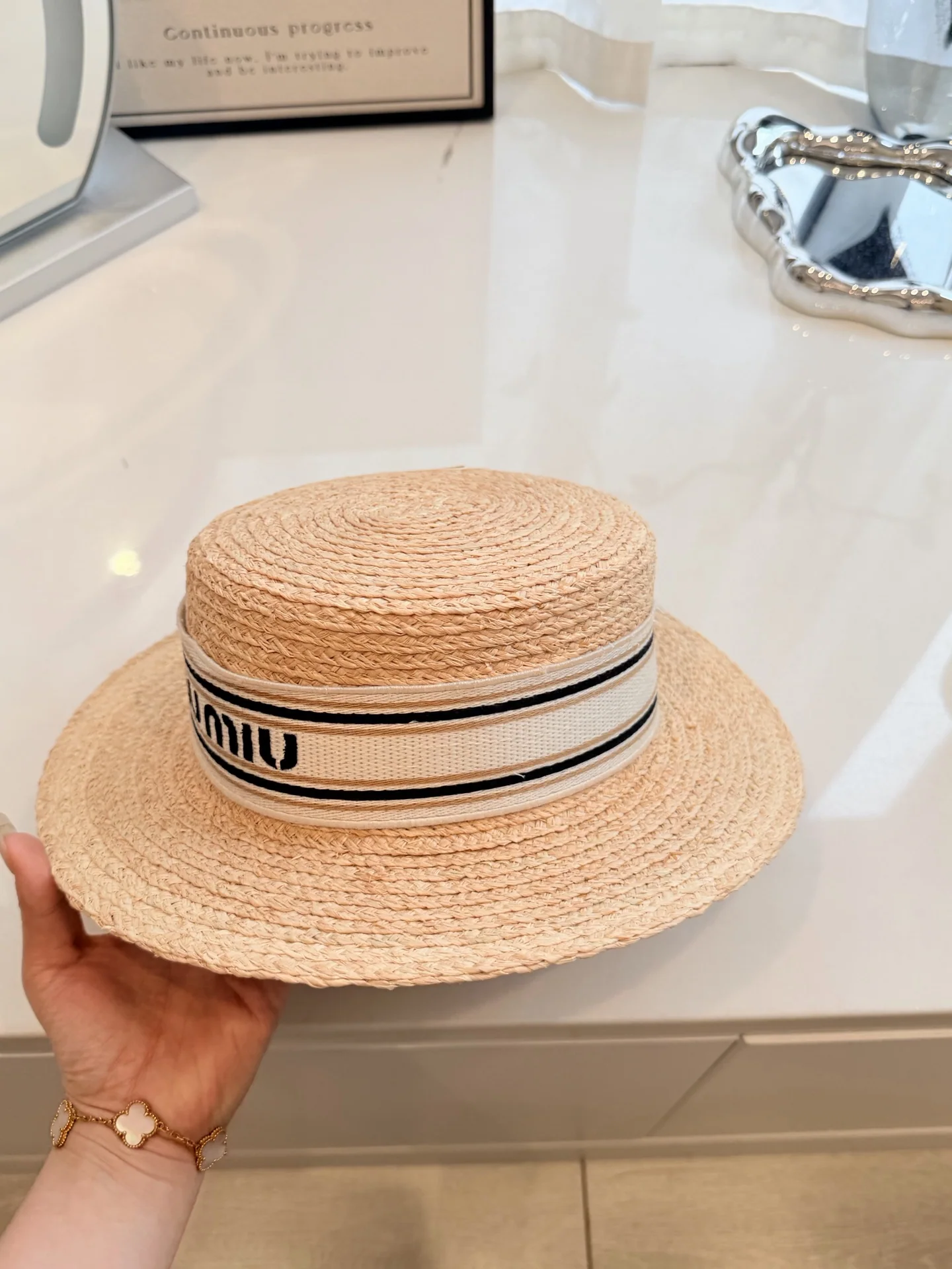 미우미우 모자 80765 Miu Miu Cap 상세 이미지 7