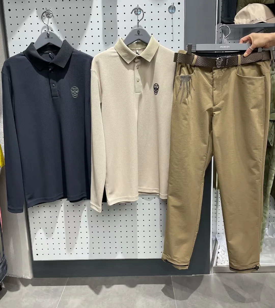 어메이징크리 남성 긴팔 골프웨어 상세 이미지 6