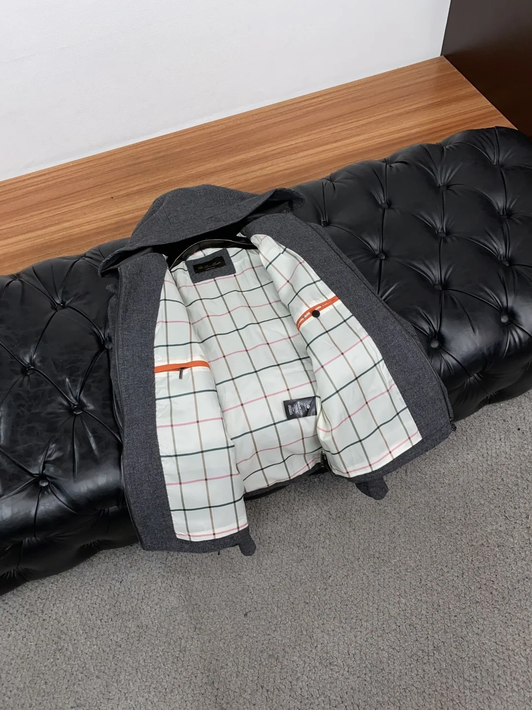 로로피아나 후드 면 자켓 상세 이미지 7