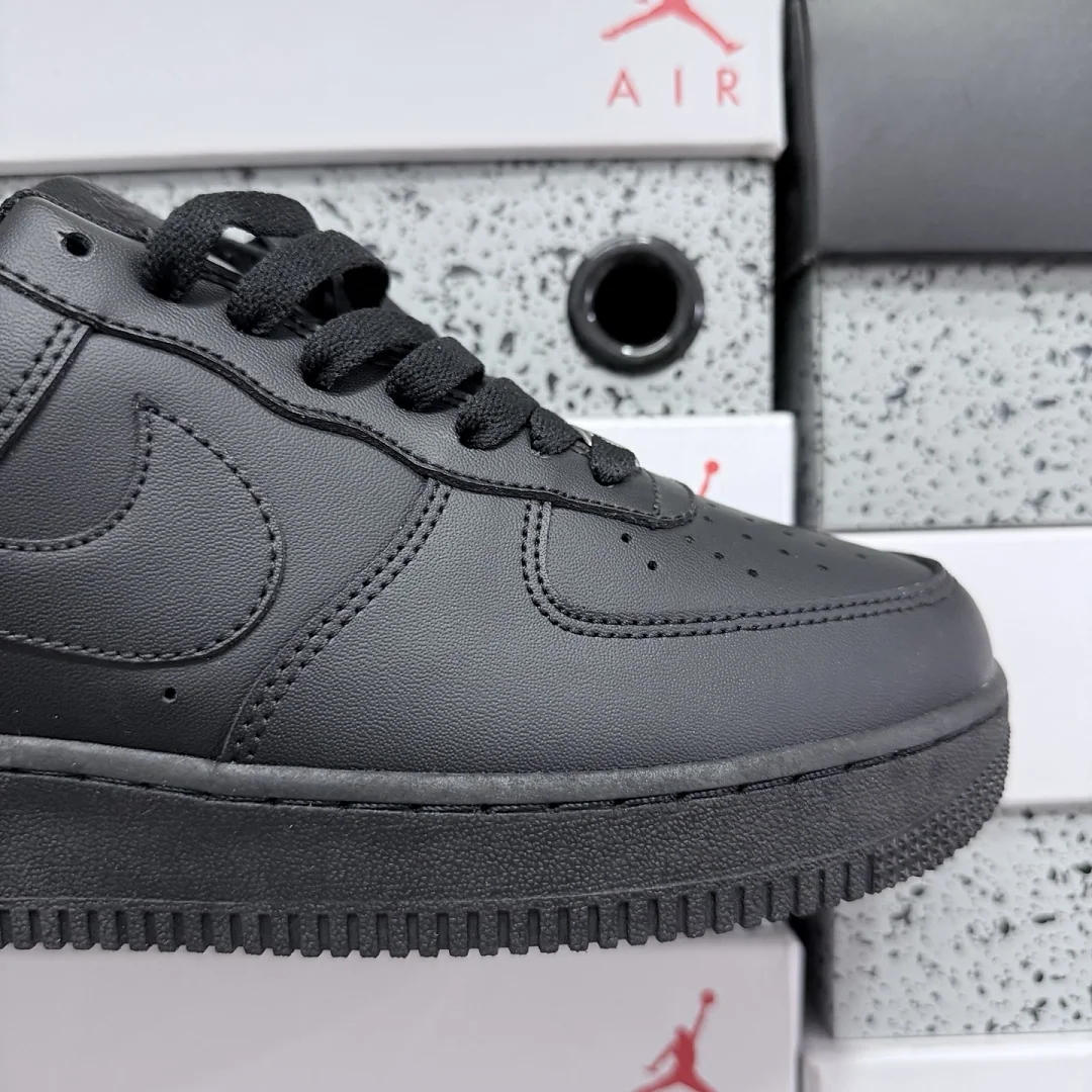 나이키 [WZ] 에어 포스 1 로우 315122-001 201503 Nike Air Force 1 Low '07 Black 상세 이미지 9