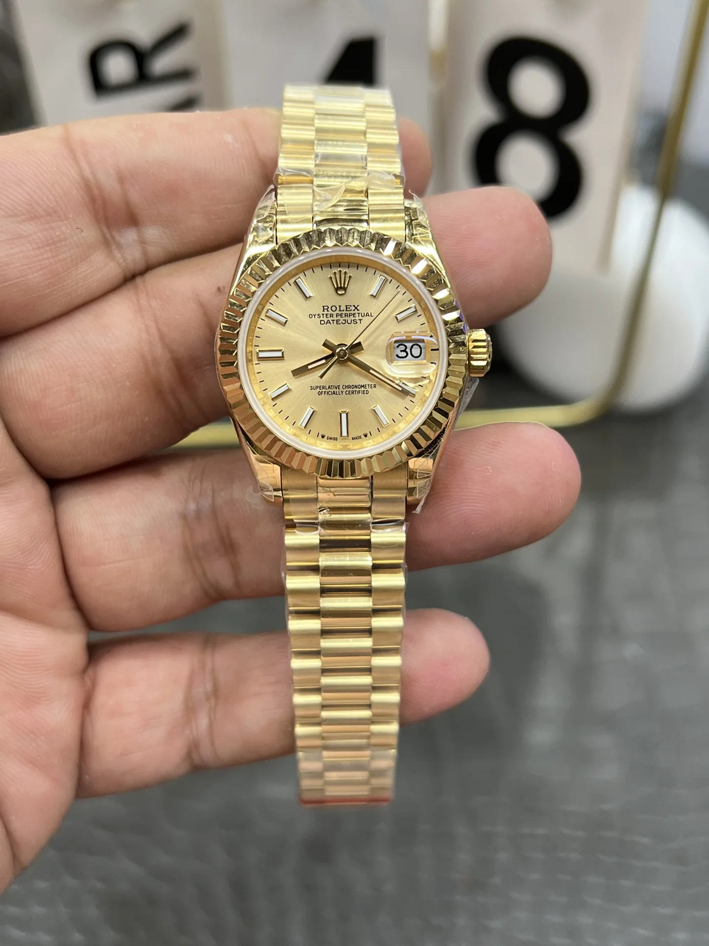 롤렉스 데이트저스트 28MM2236 무브먼트 레플리카 43062 Rolex 상세 이미지 1