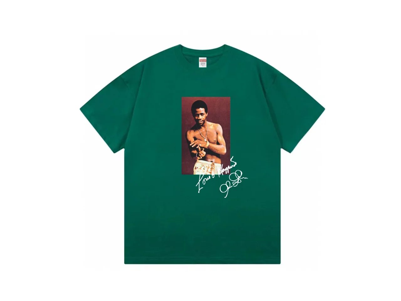 슈프림 Al Green 프린트 반팔 티셔츠 상세 이미지 1
