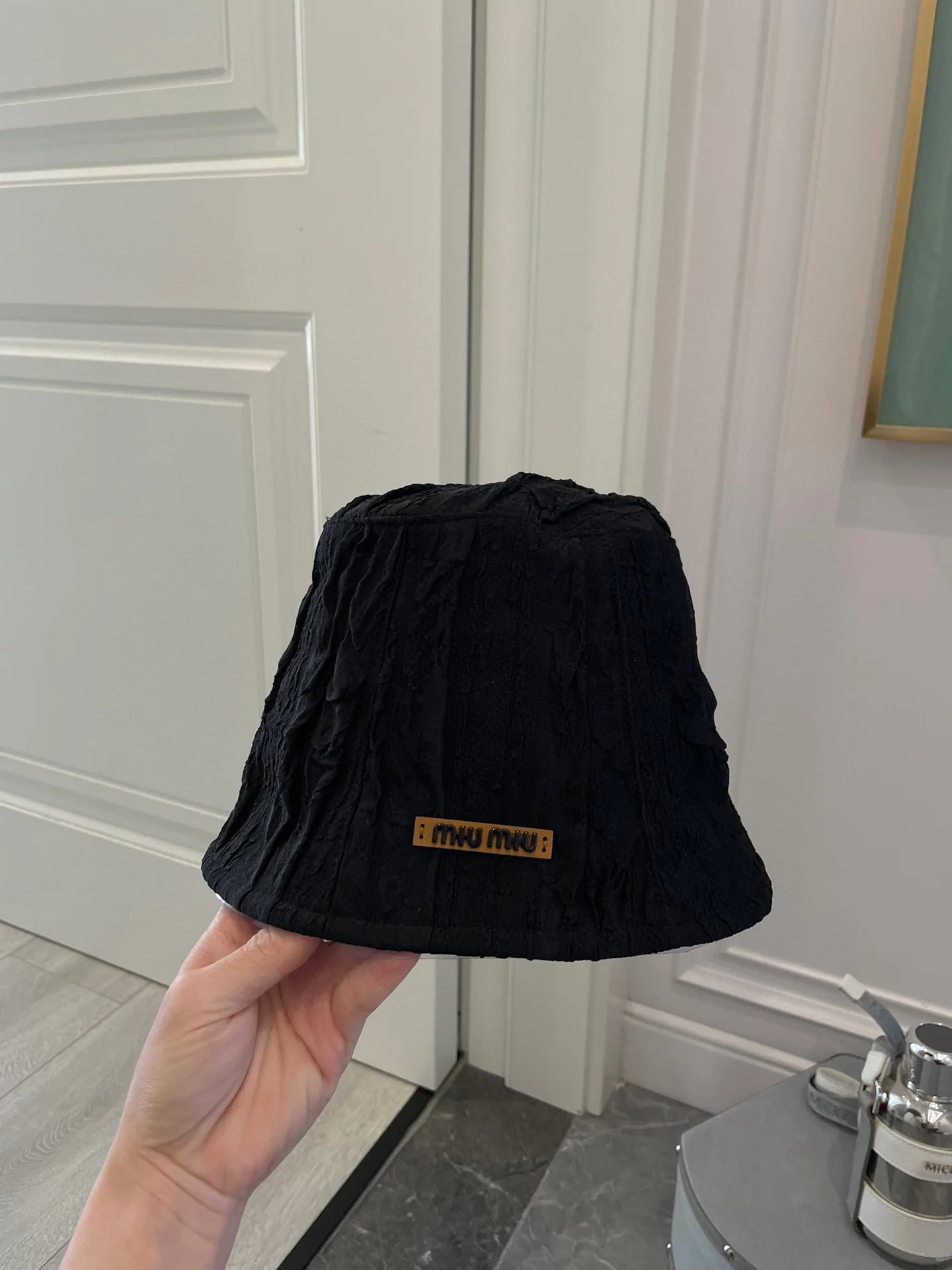 미우미우 모자 79450 Miu Miu Cap 상세 이미지 5