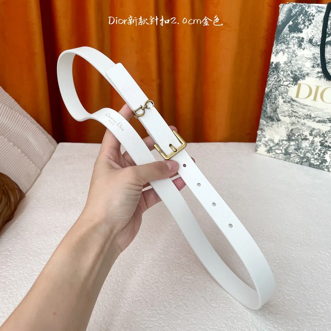 디올 새들 CD 버클 송아지가죽 벨트 상세 이미지 6