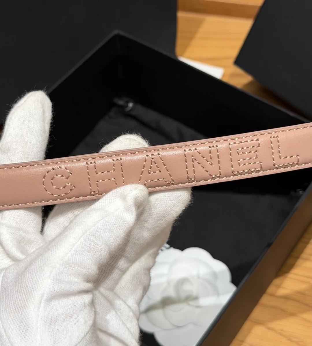 샤넬 퀼팅 램스킨 20mm 벨트 상세 이미지 6