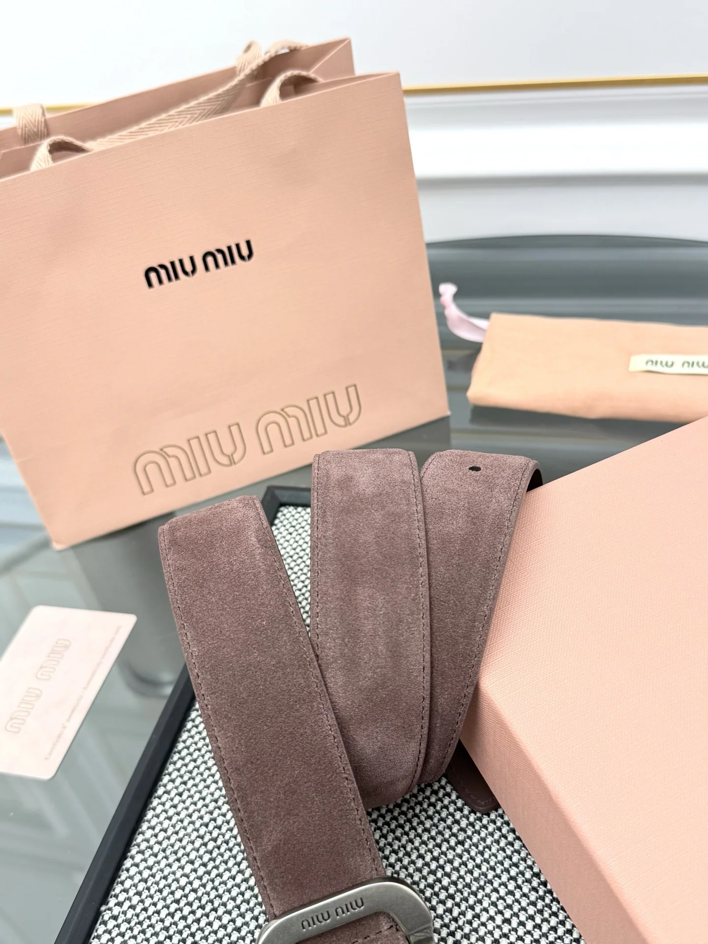 미우미우 벨트 57921 Miu Miu Belt 상세 이미지 5