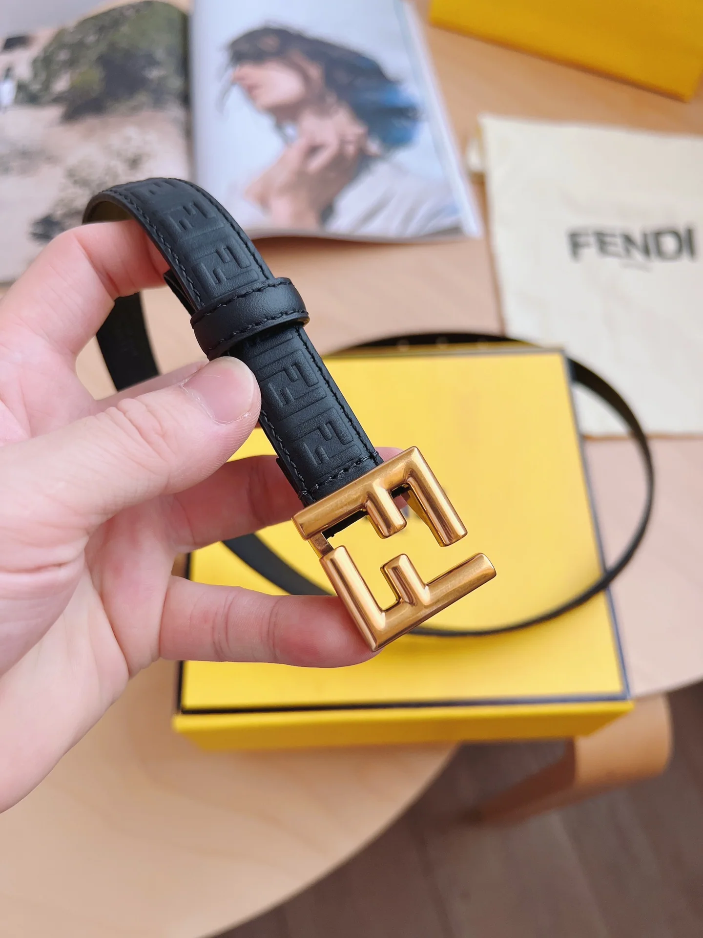 펜디 벨트 59594 Fendi Belt 상세 이미지 5
