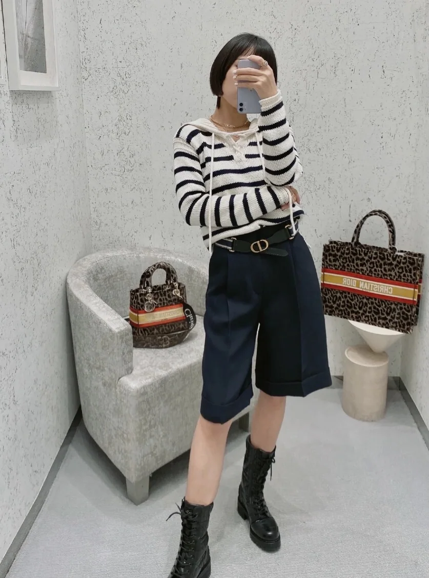 디올 체인 레터 목걸이 상세 이미지 5