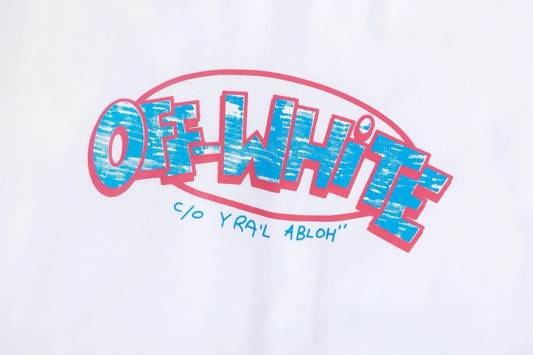 오프화이트 뉴 루즈핏 남성 반팔 티셔츠 상세 이미지 7
