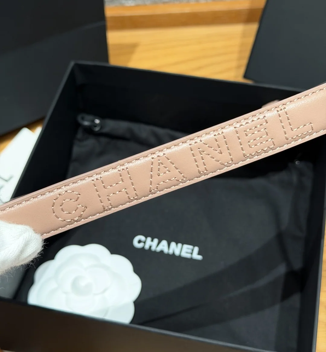 샤넬 퀼팅 램스킨 20mm 벨트 상세 이미지 6