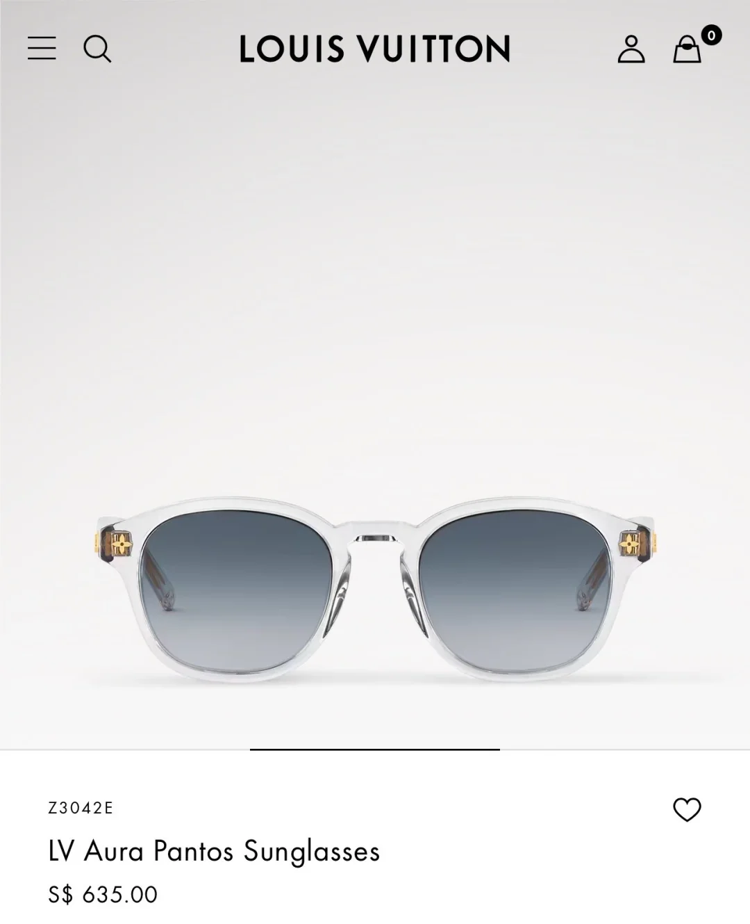 루이비통 선글라스 72900 Louis Vuitton Sunglasses 상세 이미지 8