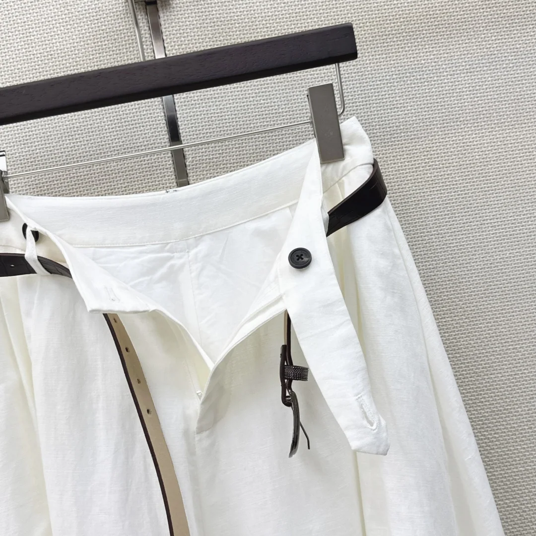 브루넬로쿠치넬리 벨트 장식 미니 원피스 상세 이미지 5