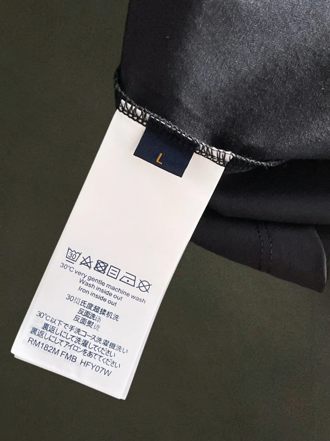 루이비통 슬림핏 코튼 반팔 셔츠 상세 이미지 6