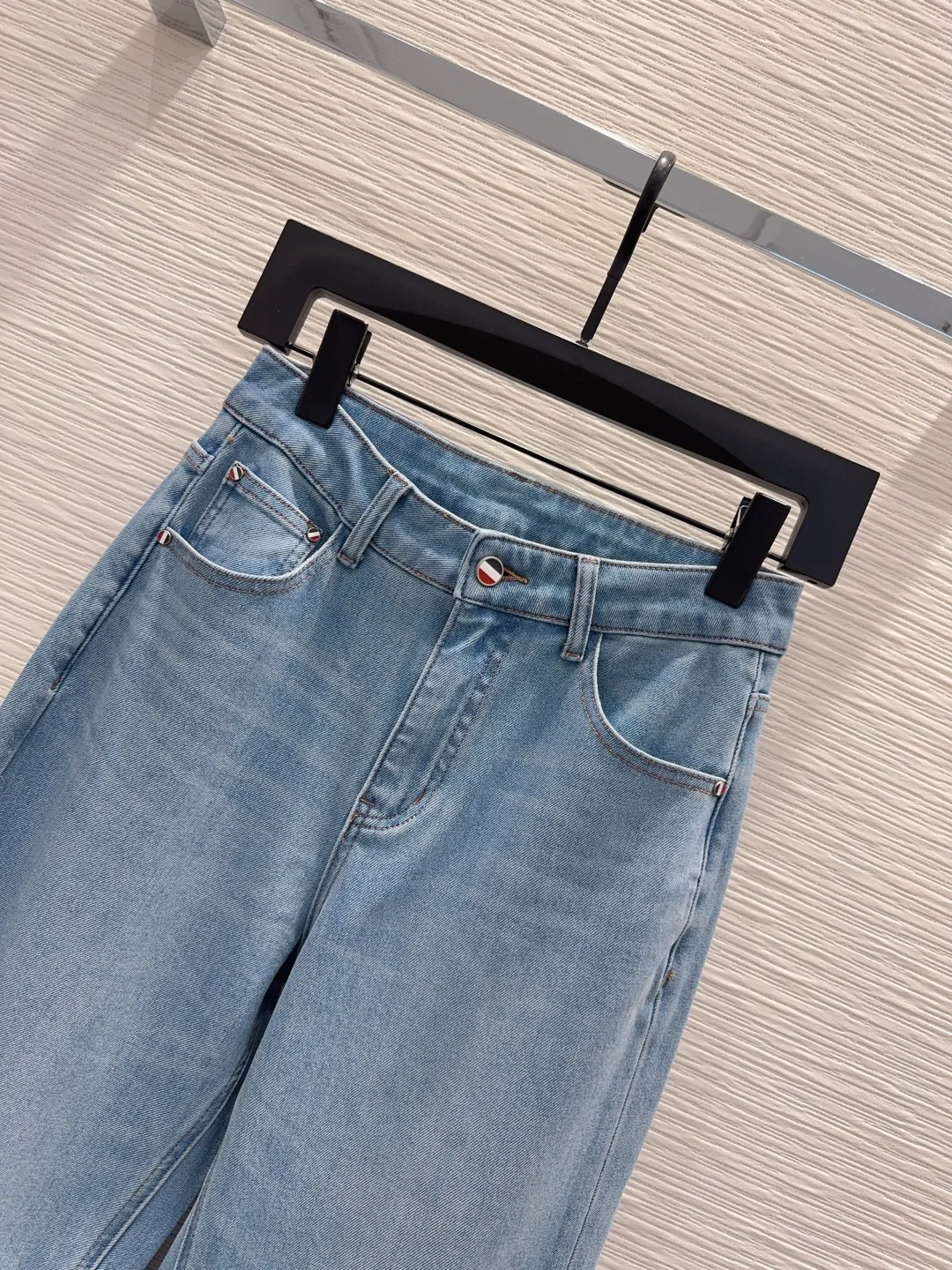 톰브라운 여성 입체 재단 슬림 바지 상세 이미지 3