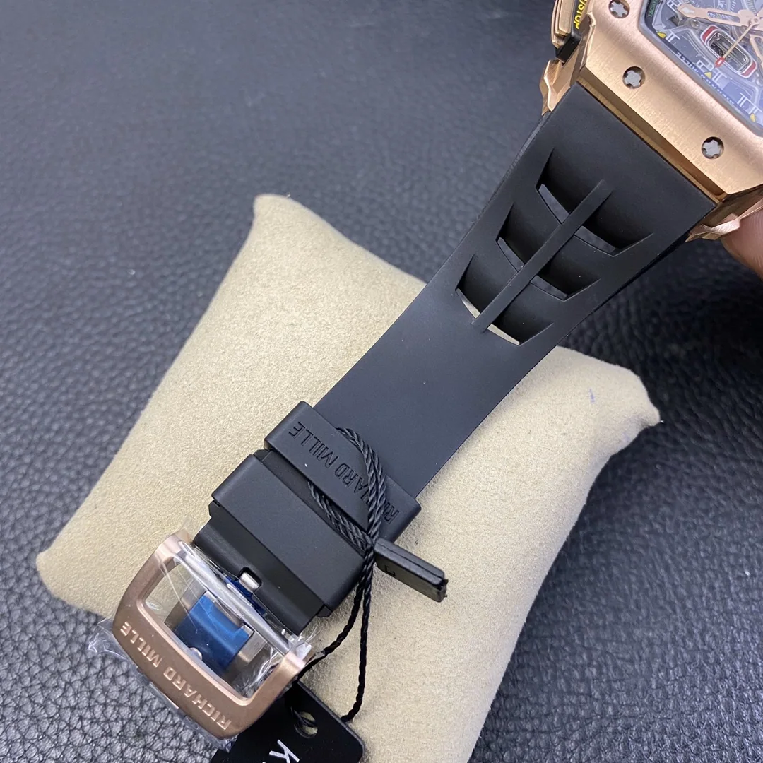 리차드밀 RM011 KV 공장 골드 크로노그래프 남성 시계 레플리카 44827 Richard Mille 상세 이미지 9