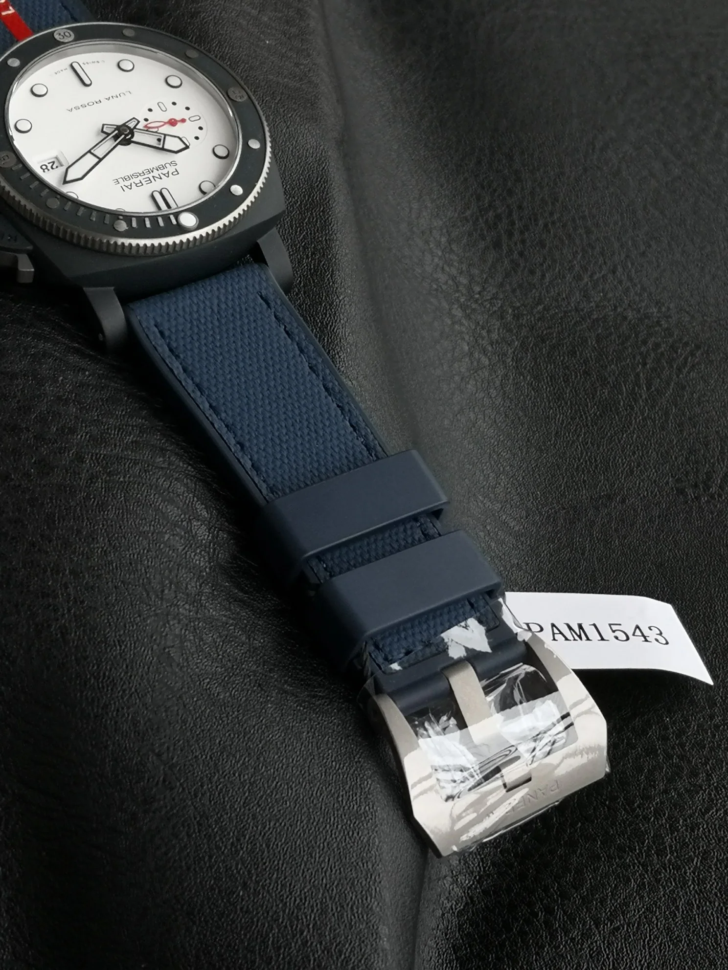 파네라이 서브머시블 PAM1543 블루 다이얼 한정판 자동 VS 공장 레플리카 43861 Panerai 상세 이미지 8