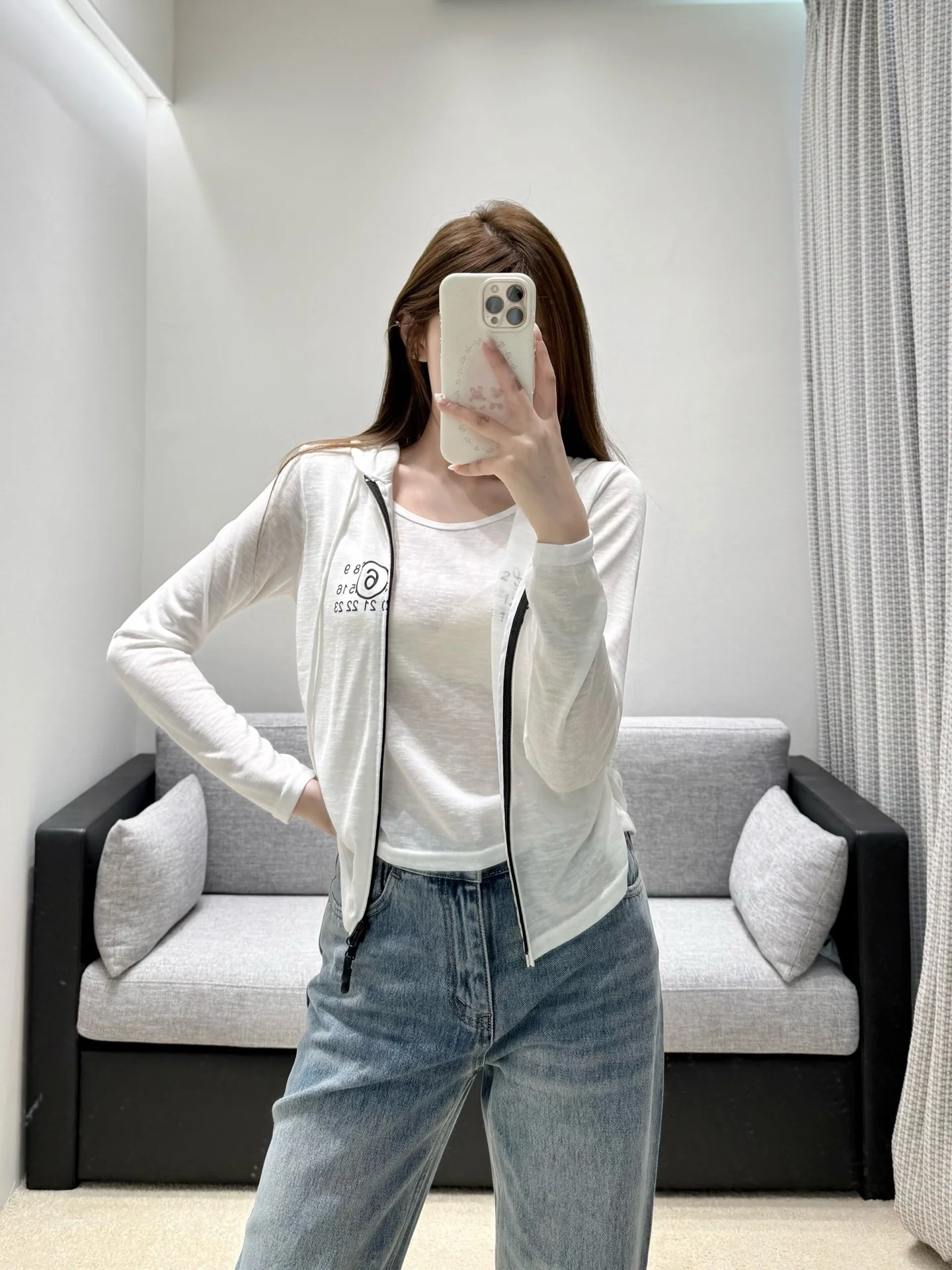 마르지엘라 후드 숏 가디건 상세 이미지 7