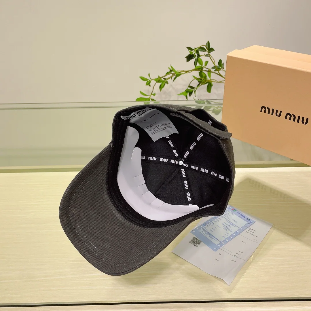미우미우 모자 81080 Miu Miu Cap 상세 이미지 4
