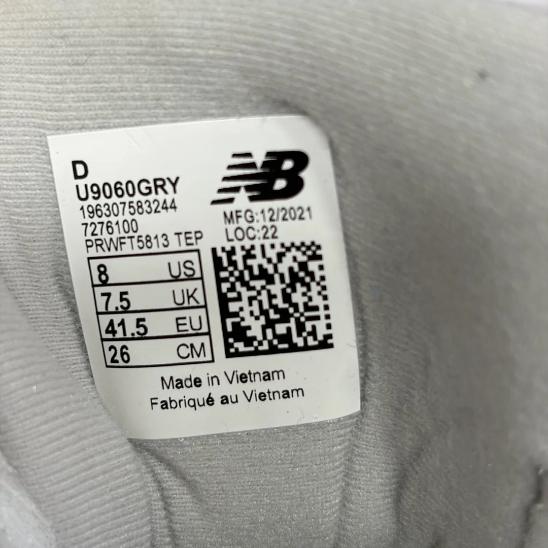 뉴발란스 [C] 9060 그레이 U9060GRY 202081 New Balance 9060 상세 이미지 5