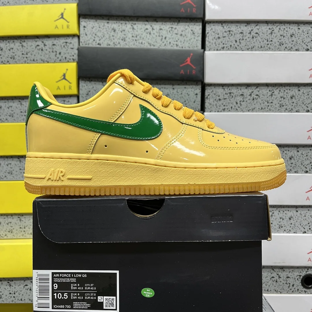 나이키 [GX] 에어 포스 1 로우 IO4489-700 202026 Nike Air Force 1 Low Patent Leather Topaz